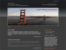 Tablet Screenshot of alamoterminales.com